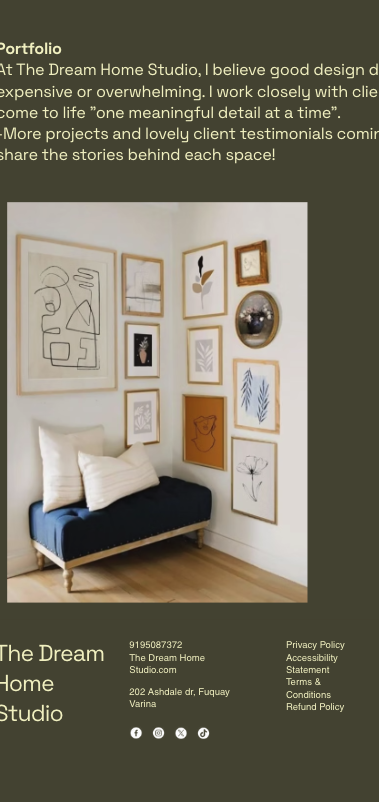 Elegant living spaces